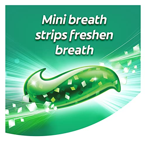 Colgate Max Fresh Whitening Toothpaste with Mini Strips, Clean Mint Toothpaste for Bad Breath, Helps Fight Cavities, Whitens Teeth, and Freshens Breath, 6.3 Ounce (Pack of 4) - Image 7