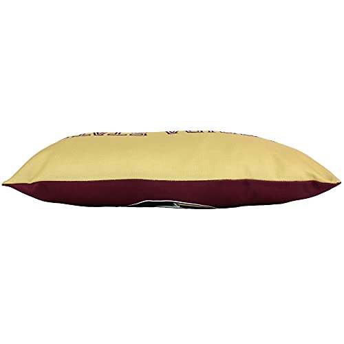 College Covers Solid Color Bolster Travel Pillow, 1 Count (Pack of 1), Florida State Seminoles - Image 2