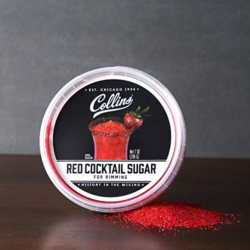 Collins Consumables Collins Red, Enhance Daiquiris, Cosmopolitans, Margaritas, Drinks, Glass Rimming Sugar for Cocktails, 7 Ounce (Pack of 1) - Image 5