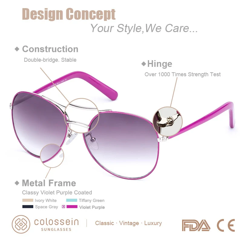 COLOSSEIN Sunglasses Women Fashion Vintage Retro Fishing Females Sun Glasses UV400 For Men Outdoor Eyewear Oculos Gafas De Sol - Image 5