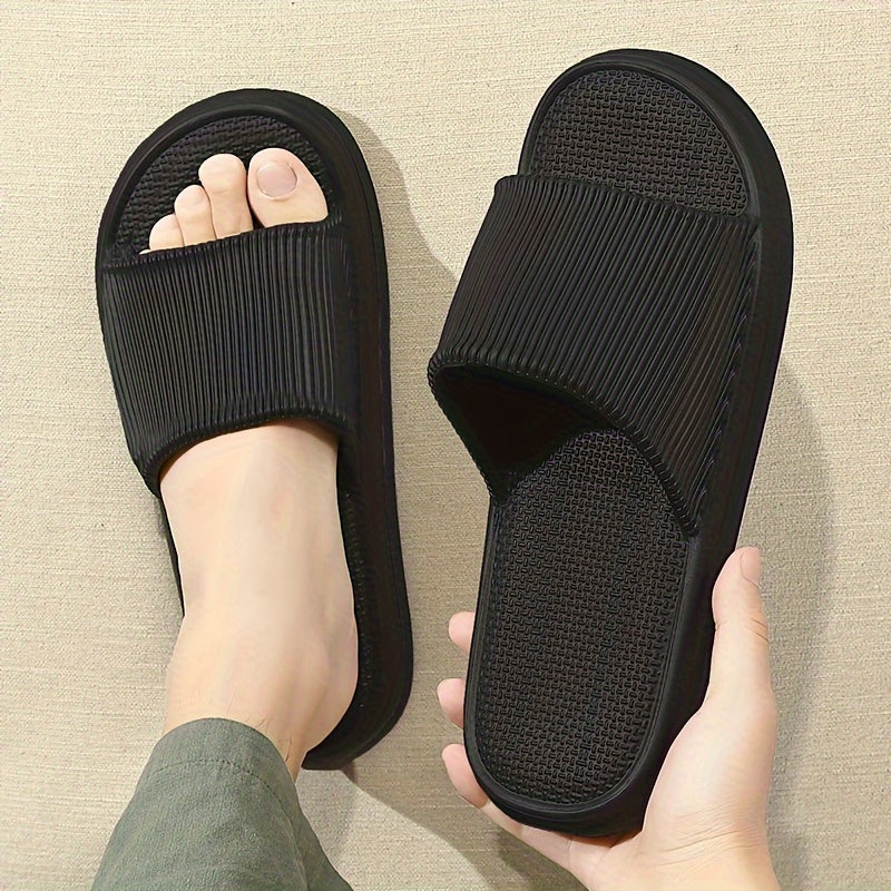 Comfortable EVA Soft Soled Slippers, Non-slip Couple Indoor Home Shower Sandals for Men and Women, Easy to Clean Flip Flops - Image 8