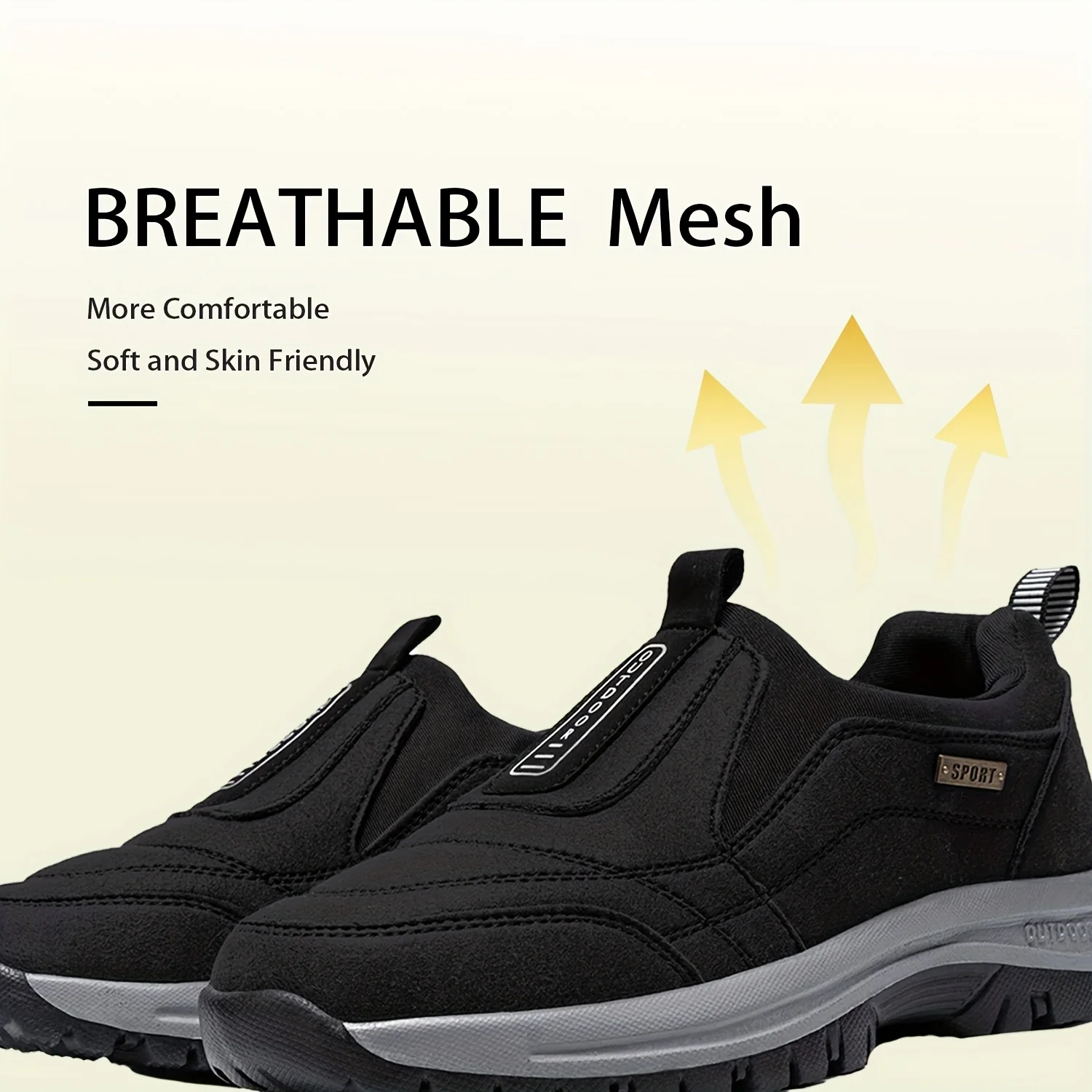 [Comfortable Men's Shoes] Breathable And Comfortable Spring And Summer Men's Casual Shoes | One Foot On Black/blue New Products Selling Well - Image 7
