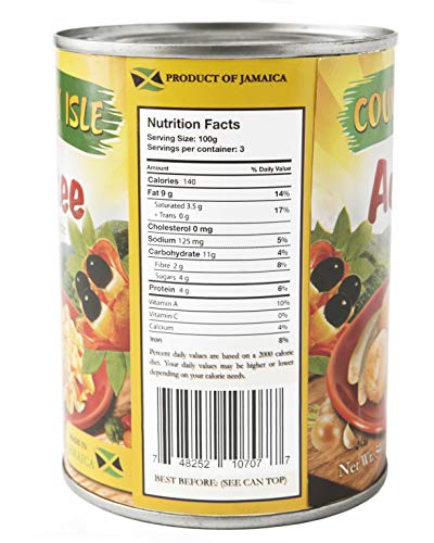 Country Isle Jamaican Ackee in the Can (6-Pack), Perfect with Saltfish and Breadfruit, Tree Fresh - Image 7