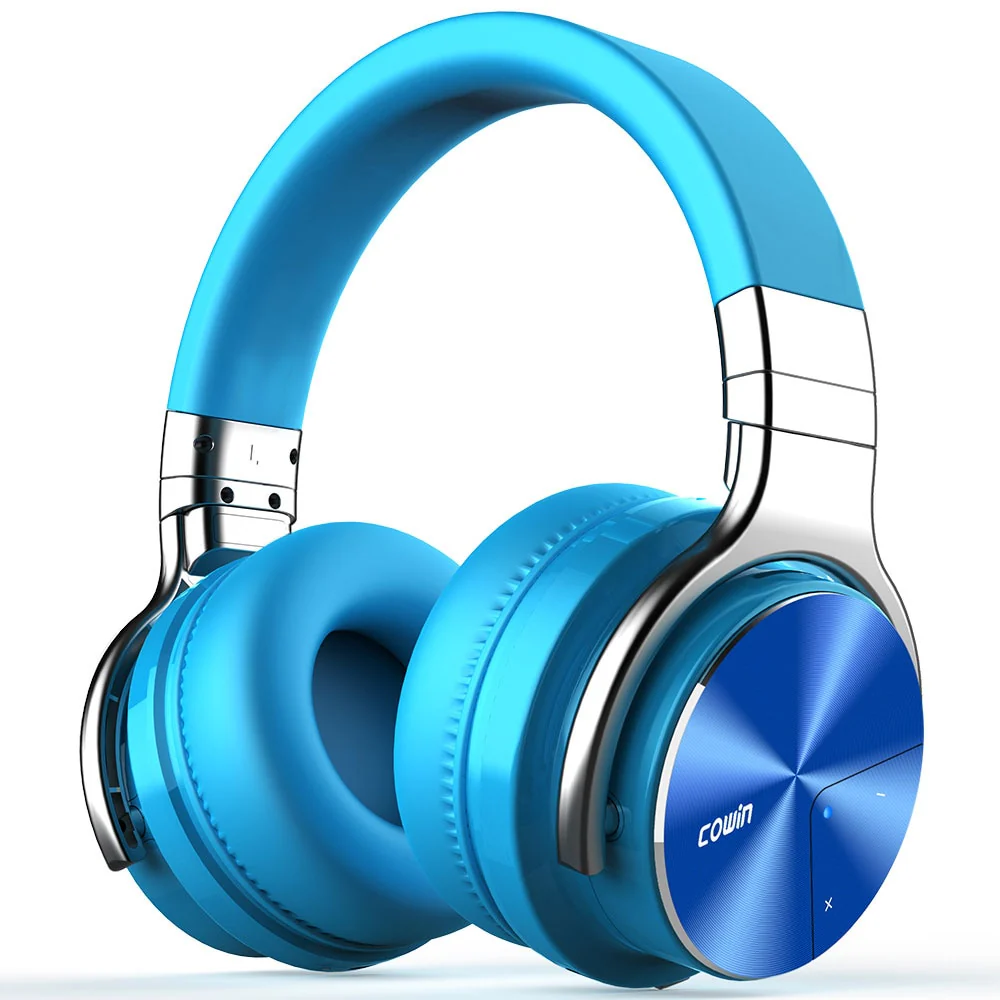 Cowin E7Pro[Upgraded] Active Noise Cancelling Bluetooth Headphones Wireless Bluetooth Headset Over Ear Stereo with Microphone - Image 5