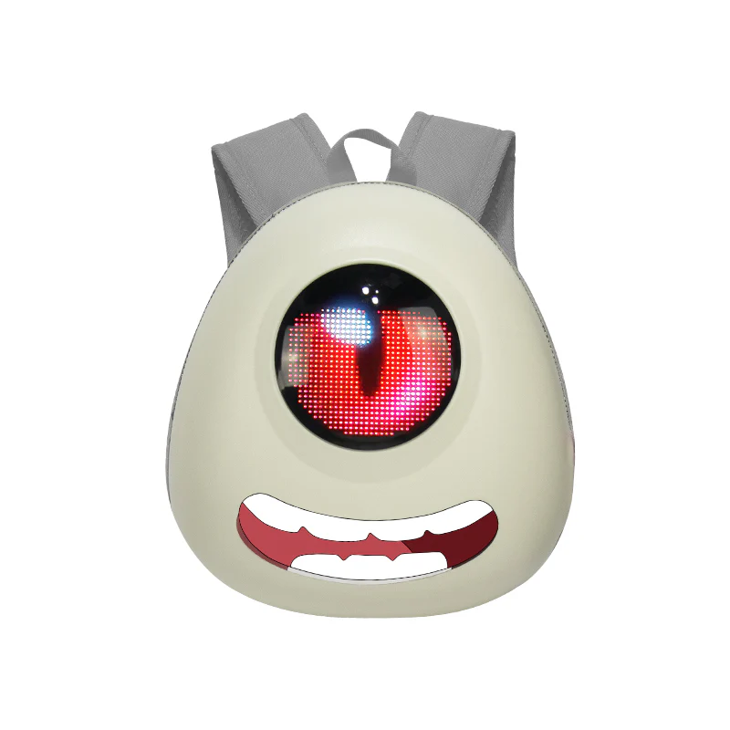 Crelander Kindergarten Cartoon School Bag Lightweight Waterproof Children Kids Backpack With LED Display - Image 3