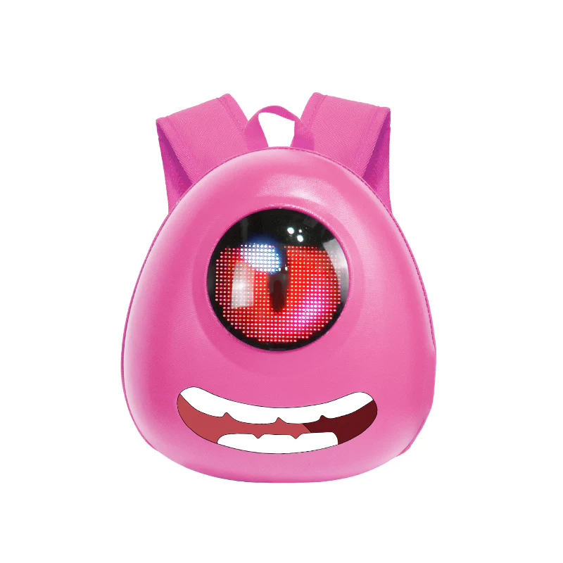 Crelander Kindergarten Cartoon School Bag Lightweight Waterproof Children Kids Backpack With LED Display - Image 4