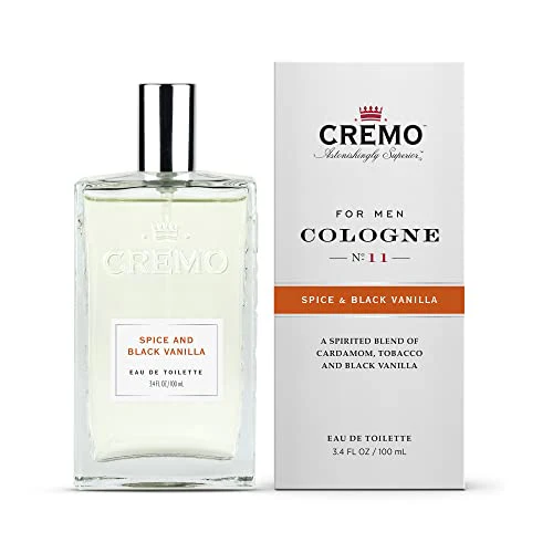 Cremo Spice & Black Vanilla Cologne Spray, An Explosion of Vibrant Spices, Tobacco and Black Vanilla, 3.4 Fl Oz - Image 5