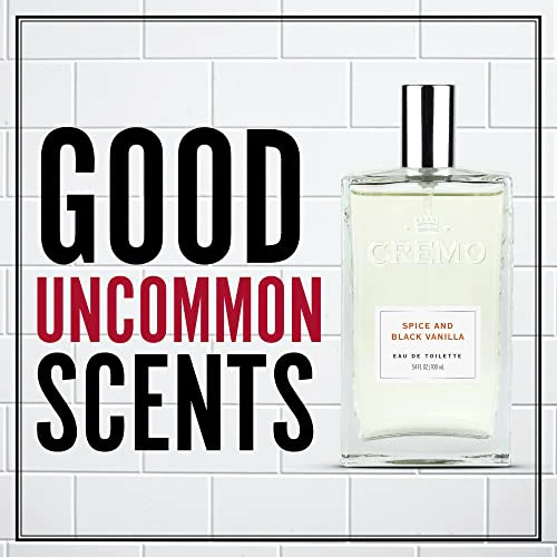 Cremo Spice & Black Vanilla Cologne Spray, An Explosion of Vibrant Spices, Tobacco and Black Vanilla, 3.4 Fl Oz - Image 8
