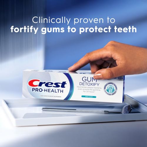 Crest Pro-Health Gum Detoxify Deep Clean Toothpaste 4.8 oz Pack of 3 - Anticavity, Antibacterial Flouride Toothpaste, Clinically Proven, Gum and Enamel Protection, Plaque Control - Image 3