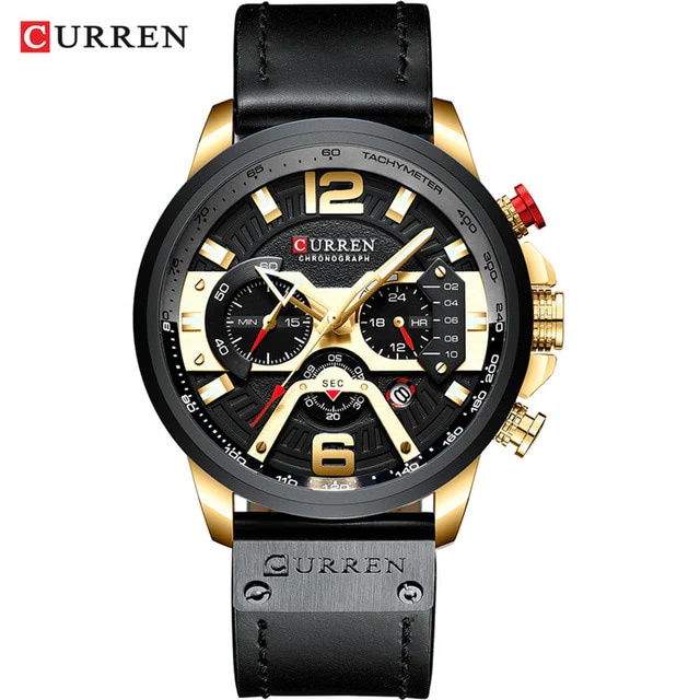 CURREN Blue Watches Top Brand Luxury Men Sport Watch Quartz Clock Man Casual Military Waterproof Wrist Watch Relogio Masculino - Image 3