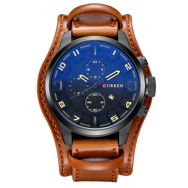 Curren Men Watches Man Clock 2018 Top Brand Luxury Army Military Steampunk Sports Male Quartz-Watch Men Hodinky Relojes Hombre - Image 2