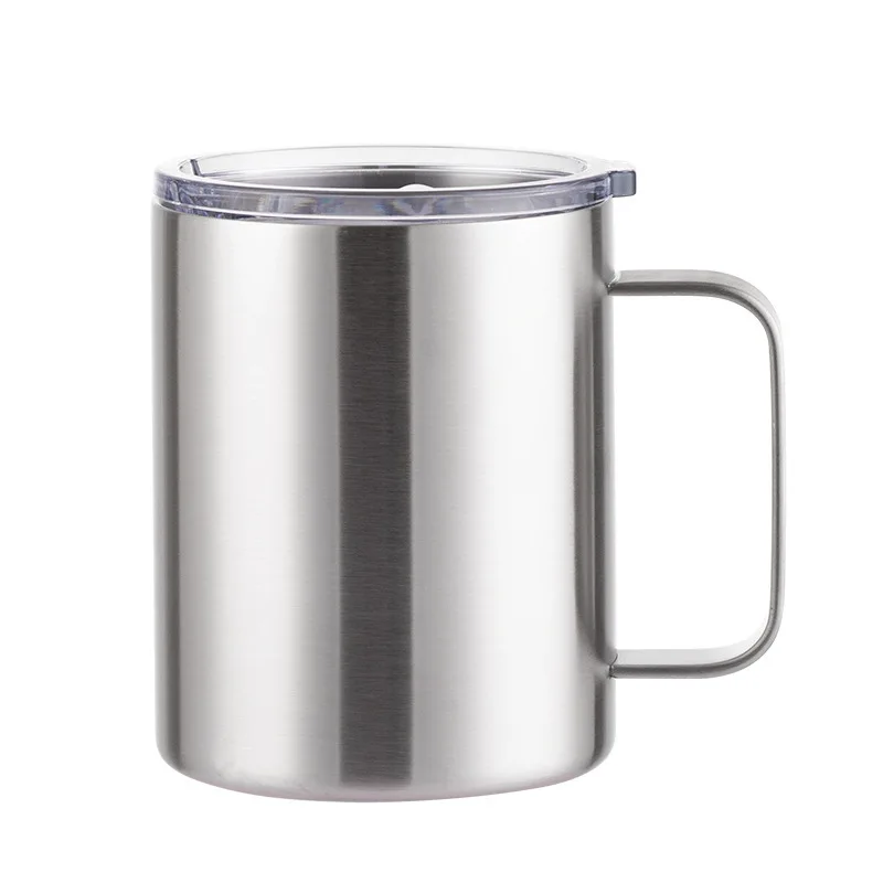 Custom Logo Name Stainless Steel Insulated Coffee Mug Tumbler with Handle 12 oz 360ml Tumbler Cup with Lid for Hot & Cold Drinks - Image 14