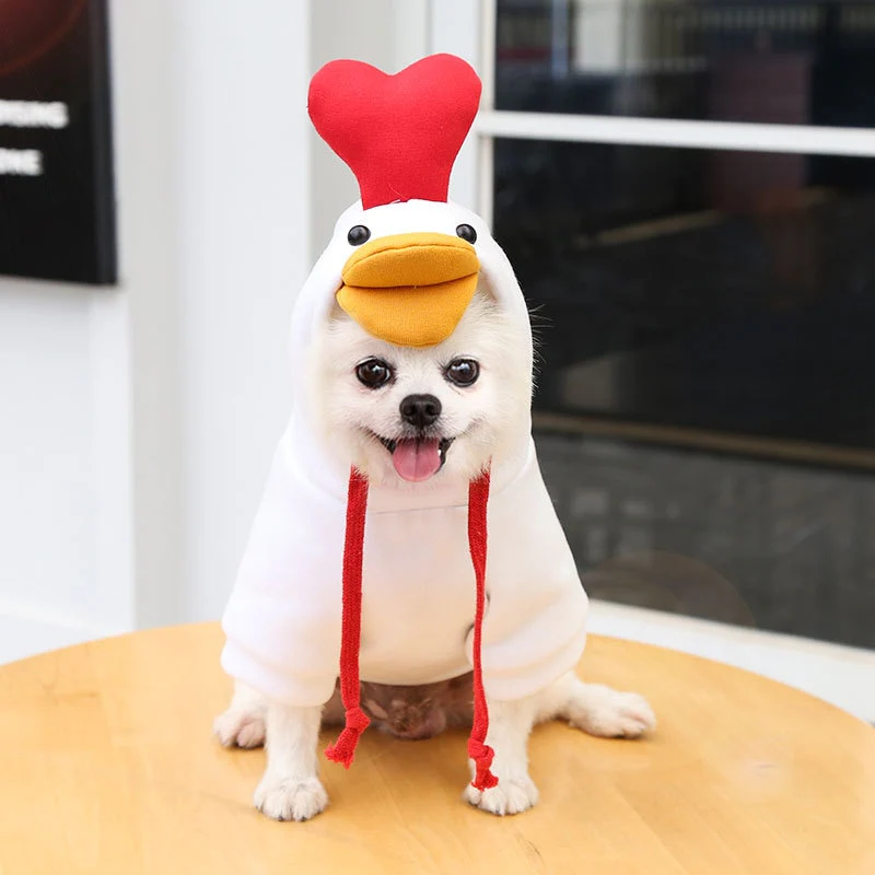 Cute Fruit Dog Clothes for Small Dogs hoodies Warm Fleece Pet Clothing Puppy Cat Costume Coat for French Chihuahua Jacket Suit - Image 3