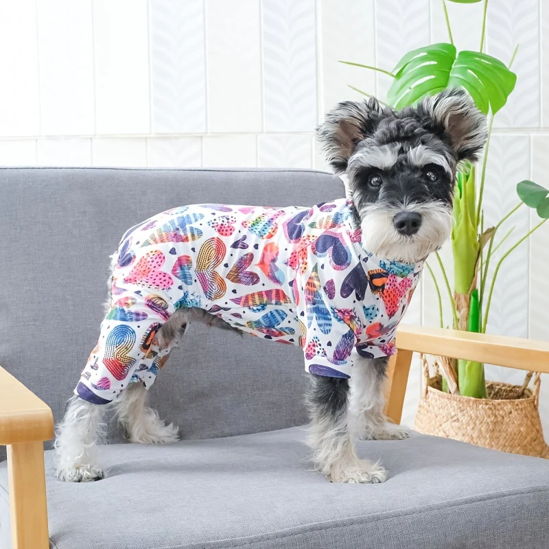 Cute Pet Pajamas for Small and Medium Dogs and Cats - Soft and Comfortable Jumpsuit for Your Furry Friend - Image 7