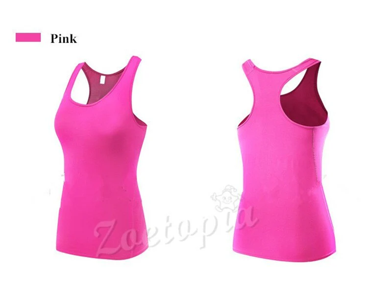 Cycling Base Layer Female Yoga Vest Sleeveless Shirts Compression Gym Clothing Fitness Training Sportswear Running Tops Jerseys - Image 3