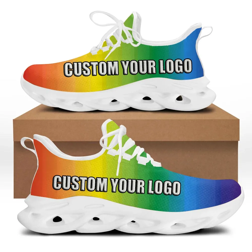 CYWGIFT Brand Design SIERRA LEONE Flag Print Mens Sneakers Thick Eva Outside Sole Outdoor Casual Lace-up Flats Footwear Sneaker - Image 4