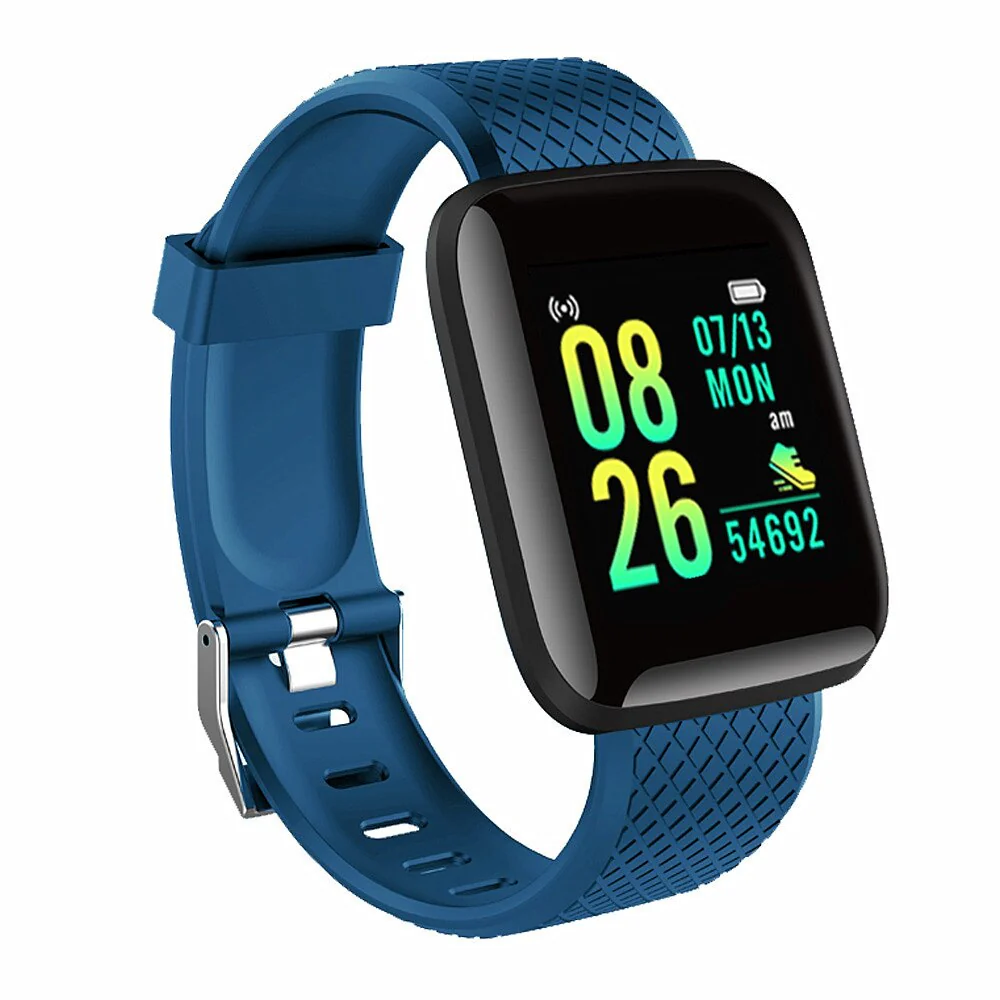 D13 Smartwatch Men women Blood pressure Heart Rate monitor Fitness Tracker Waterproof Sports 116 Plus Smart bracelets PK Y68 D18 - Image 2