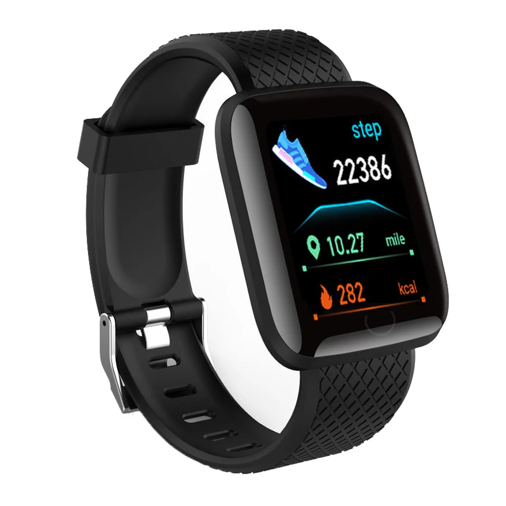 D13 Smartwatch Men women Blood pressure Heart Rate monitor Fitness Tracker Waterproof Sports 116 Plus Smart bracelets PK Y68 D18 - Image 5