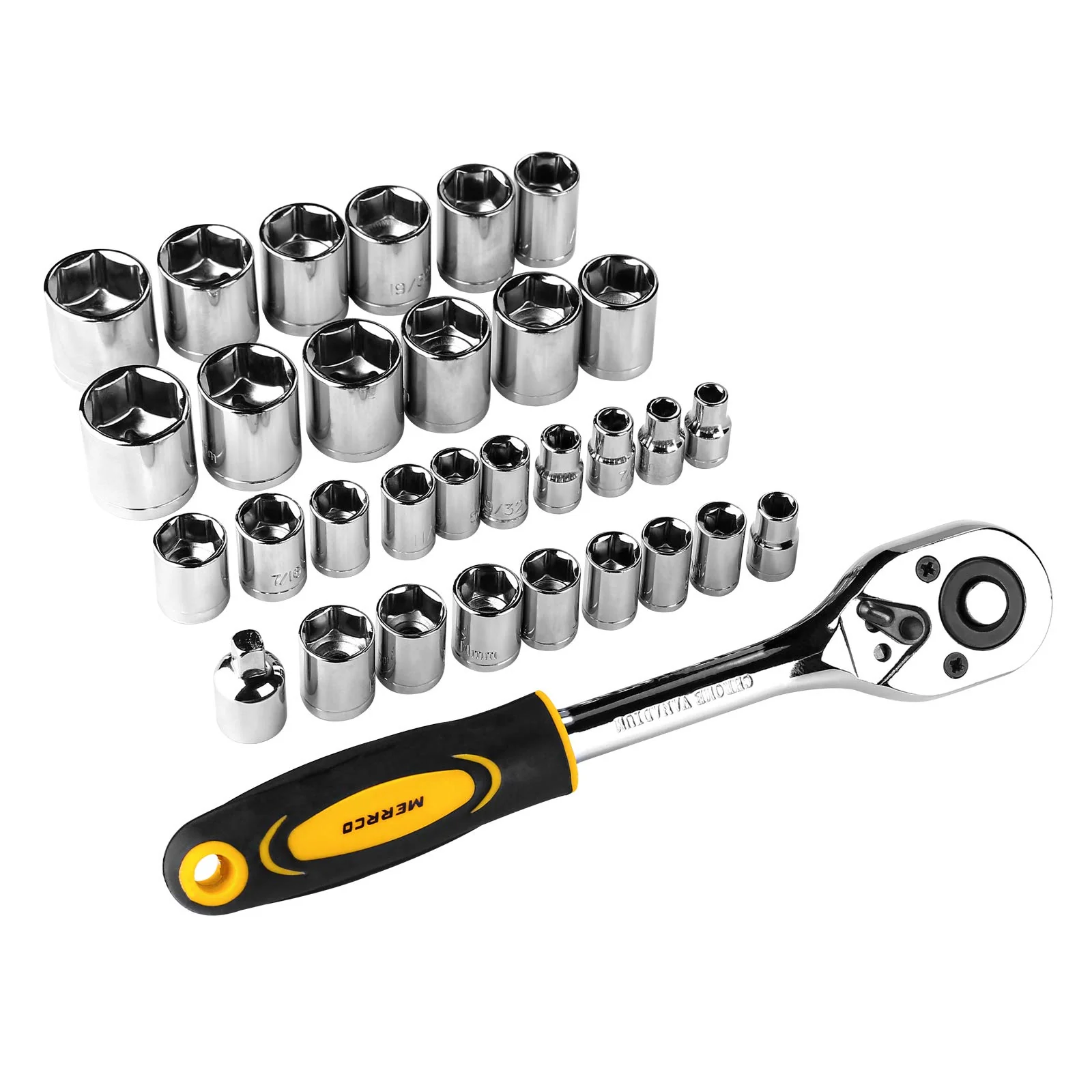 DEKOPRO 198 Piece Home Repair Tool Kit, Wrench Plastic Toolbox with General Household Hand Tool Set - Image 8