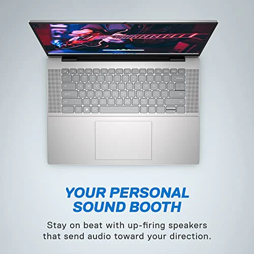 Dell Inspiron 16 5635 Laptop - AMD Ryzen 7-7730U, QHD 16 inch, 16GB LPDDR4x RAM, 1TB SSD, AMD Radeon Graphics, Windows 11 Home, 1 Year Premium Support - Platinum Silver - Image 5