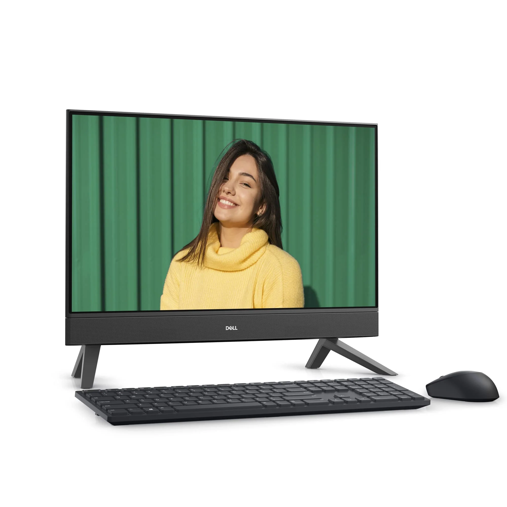 Dell Inspiron 24 Inch All-in-One Computer, Windows 11 Home, AMD Ryzen 5 5625U, AMD Radeon Graphics, 8GB DDR4 RAM, 256GB SSD, FHD (1920 x 1080), MediaTek Wi-Fi 6, Infinity Display, 5415 - Black - Image 6