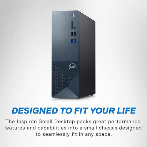 Dell Inspiron 3020S Desktop - Intel Core i5-13400, 16GB DDR4 RAM, 512GB SSD + 1TB HDD, Intel UHD 730 Graphics, Windows 11 Home, Services Included - Mist Blue - Image 6