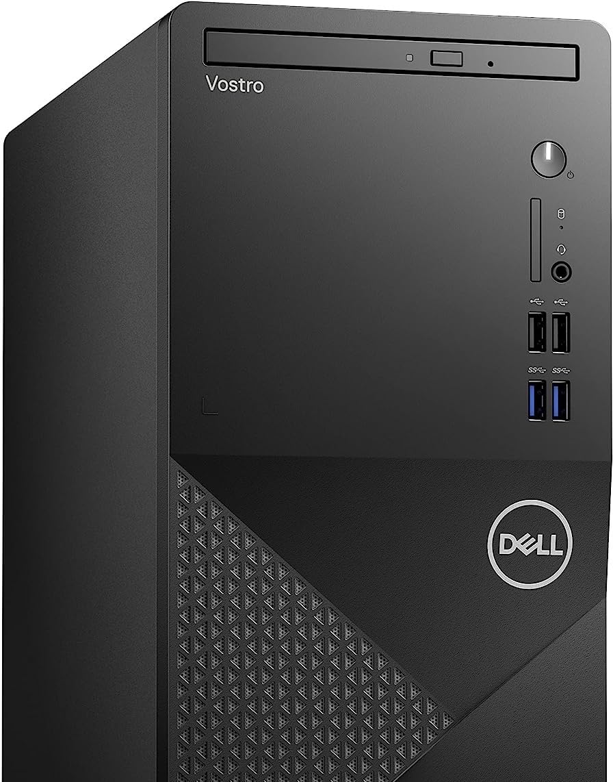 Dell Vostro 3910 Desktop Computer | 12th Gen Intel 4-Core Processor | 16GB DDR4 RAM | 256GB SSD + 1TB HDD | Intel UHD Graphics 730 | WiFi 6 | DVD-RW | Display Port | HDMI | Windows 11 Pro - Image 2
