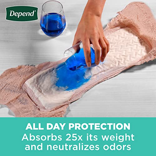 Depend Fresh Protection Adult Incontinence Underwear for Women (Formerly Depend Fit-Flex), Disposable, Maximum, Large, Blush, 72 Count (2 Packs of 36), Packaging May Vary - Image 7