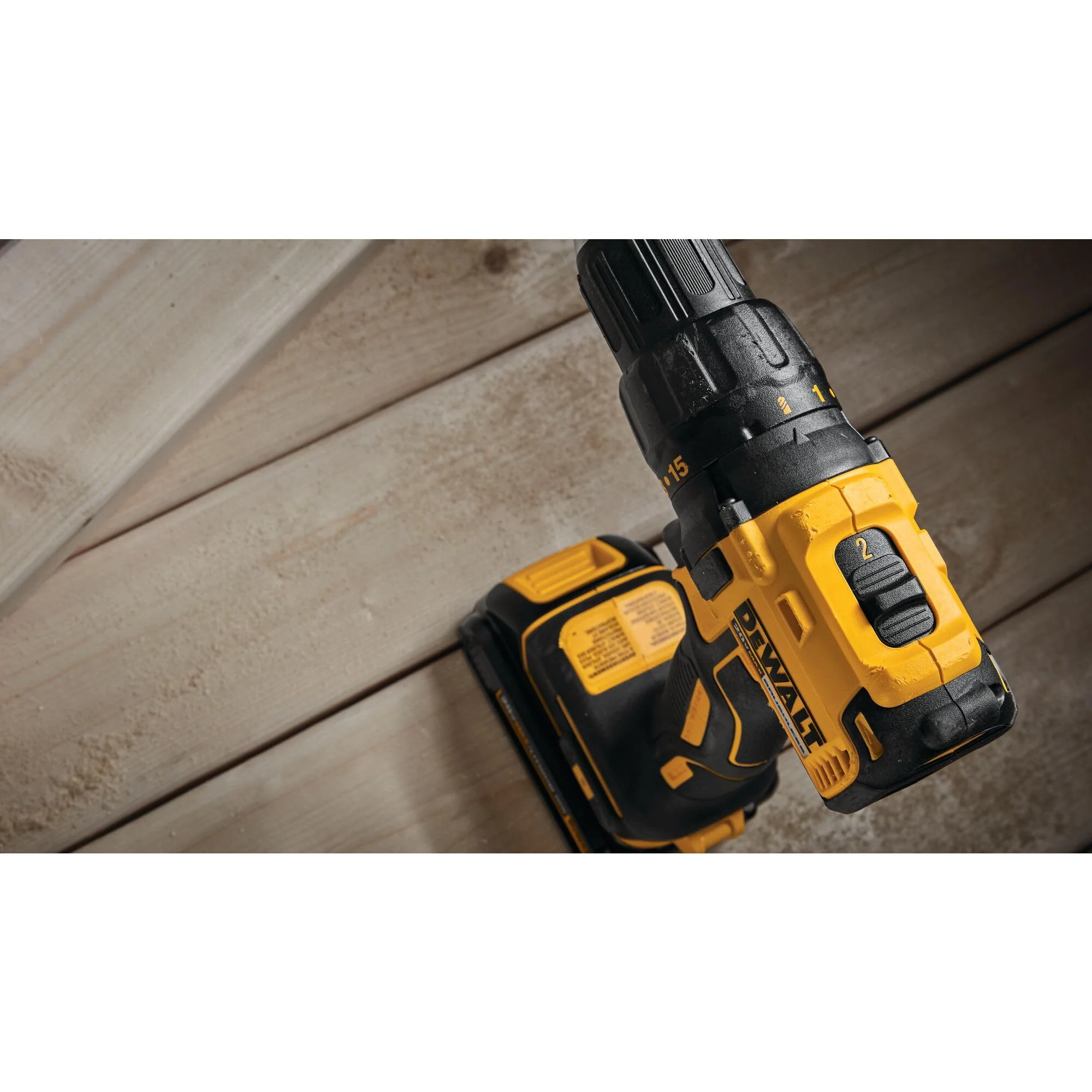 DEWALT 20V MAX Cordless Drill Driver, 1/2 Inch, 2 Speed, XR 2.0 Ah Battery and Charger Included (DCD777D1) - Image 6