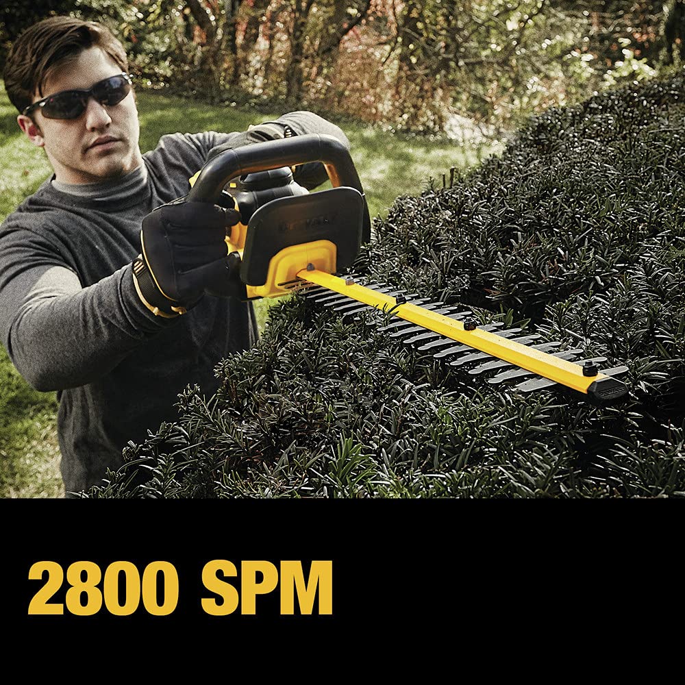 DEWALT 20V* MAX Cordless Hedge Trimmer, 22 Inches, Tool Only (DCHT820B) - Image 3