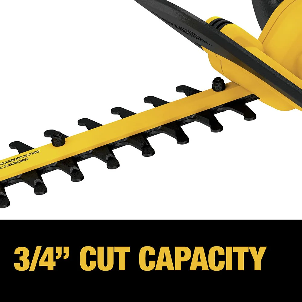 DEWALT 20V* MAX Cordless Hedge Trimmer, 22 Inches, Tool Only (DCHT820B) - Image 5