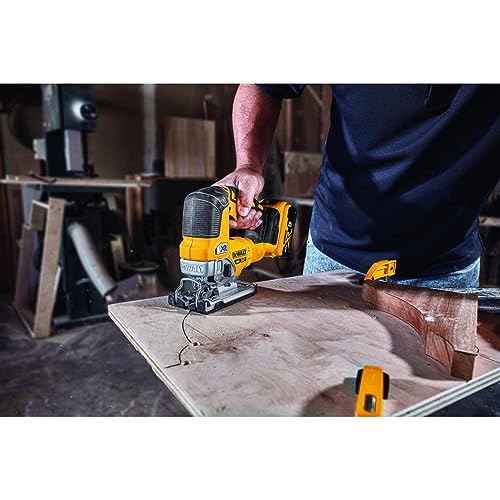 DEWALT 20V MAX XR Jig Saw, 3,200 Blade Speed, Cordless, Brushless Motor, LED Light, Bare Tool Only (DCS334B) - Image 5