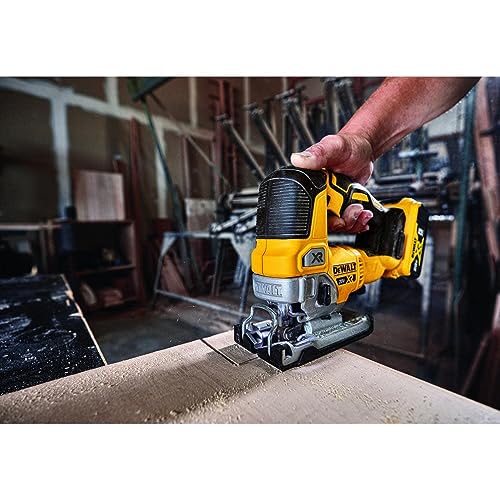 DEWALT 20V MAX XR Jig Saw, 3,200 Blade Speed, Cordless, Brushless Motor, LED Light, Bare Tool Only (DCS334B) - Image 6