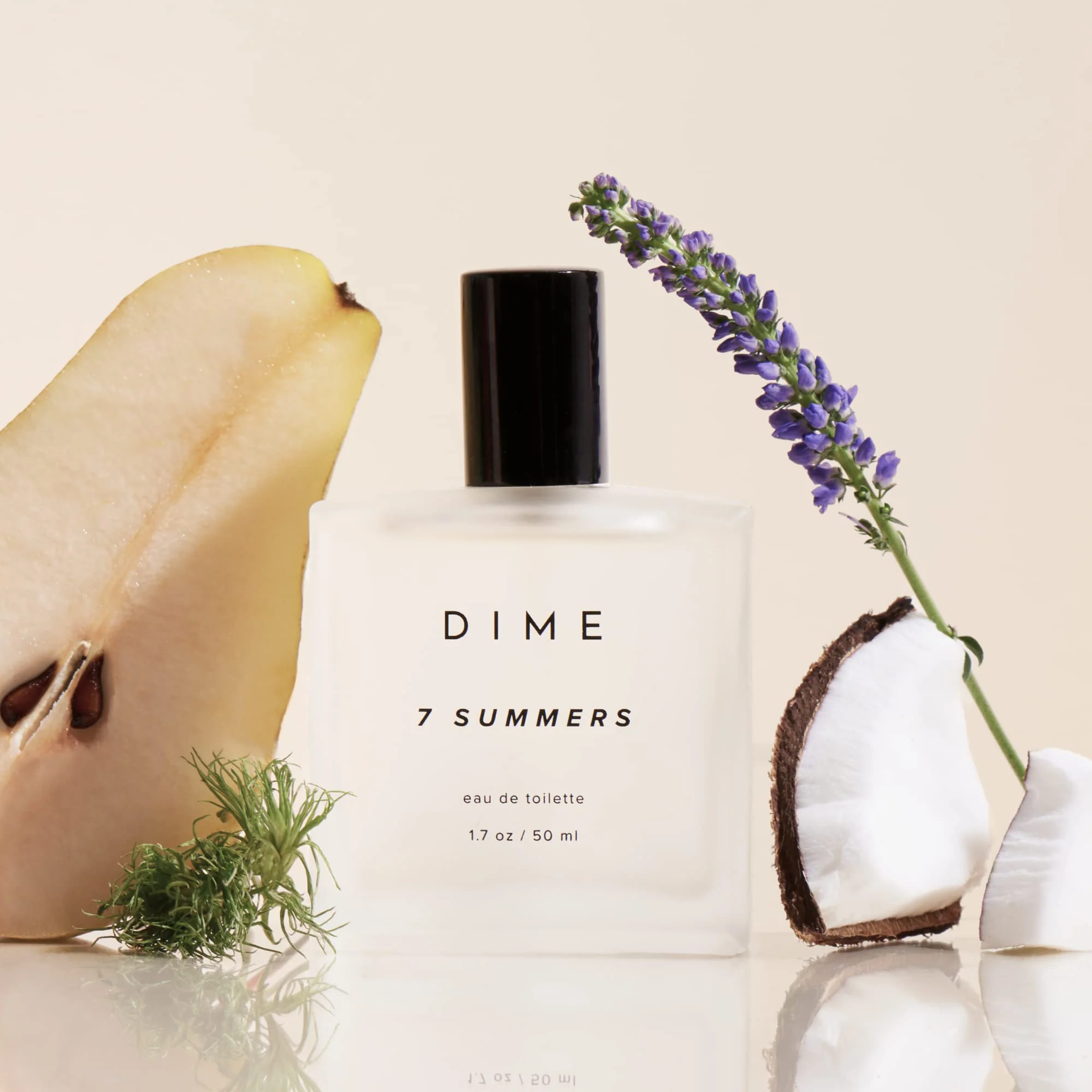 DIME Beauty Perfume 7 Summers, Sweet Floral Scent, Hypoallergenic, Clean Perfume, Eau de Toilette For Women, 1.7 oz / 50 ml - Image 3