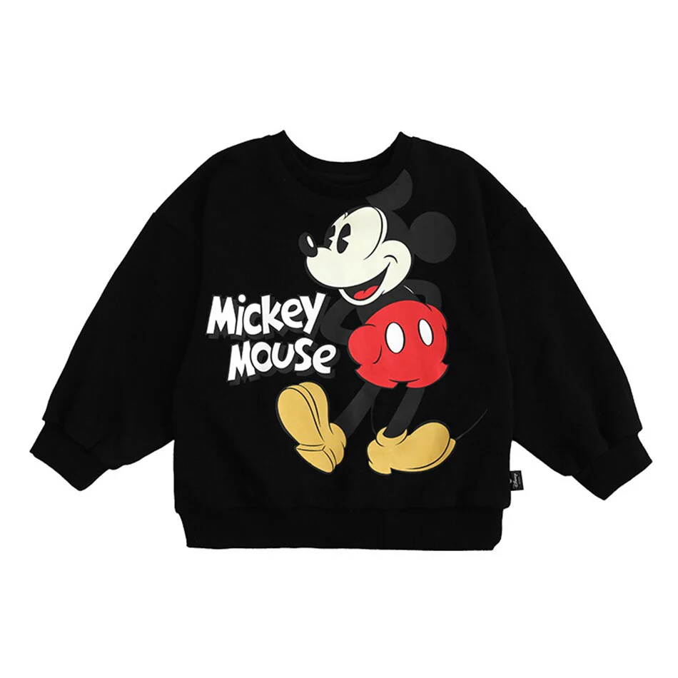 Disney Children's Sweatshirt Mickey Mouse Clothing Baby Boys Girls Long Sleeve Pullover Toddler Sweater Autumn Hoodie Clothes - Image 3