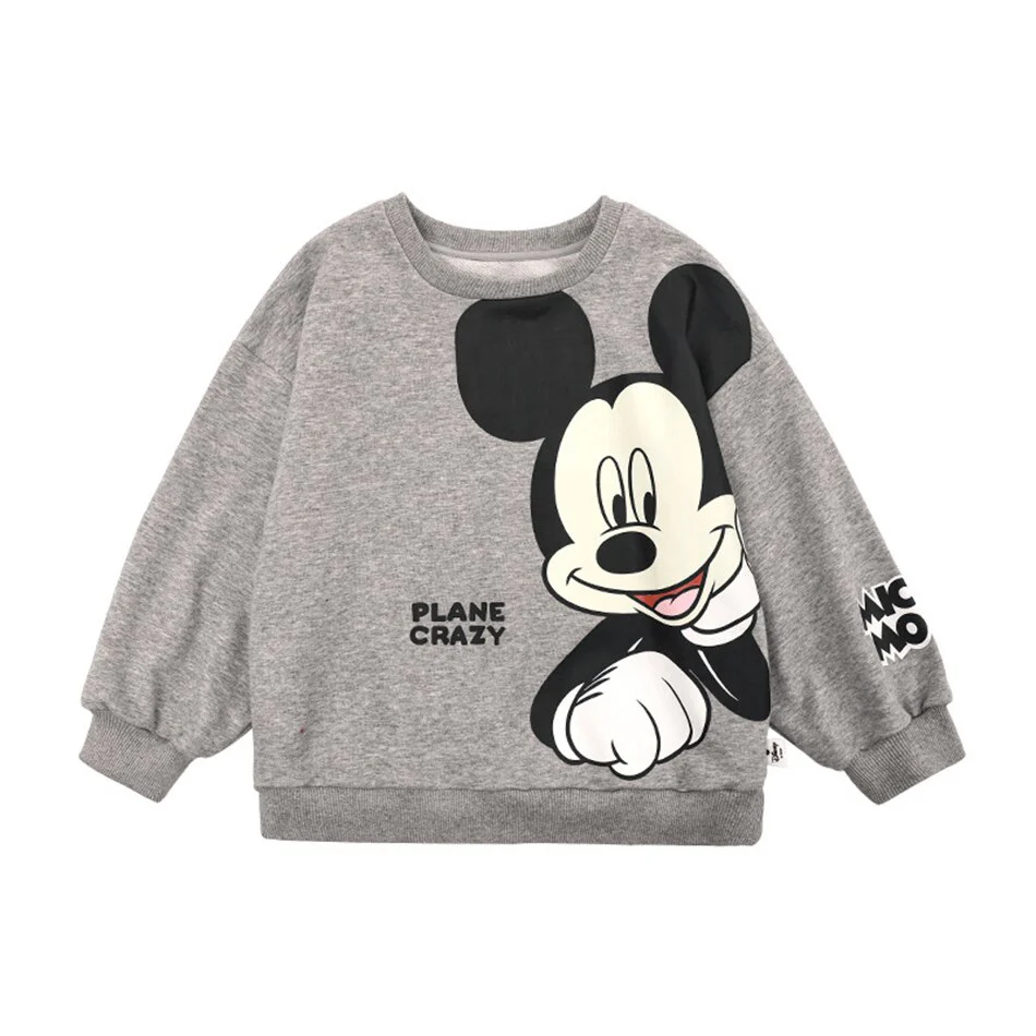 Disney Children's Sweatshirt Mickey Mouse Clothing Baby Boys Girls Long Sleeve Pullover Toddler Sweater Autumn Hoodie Clothes - Image 5