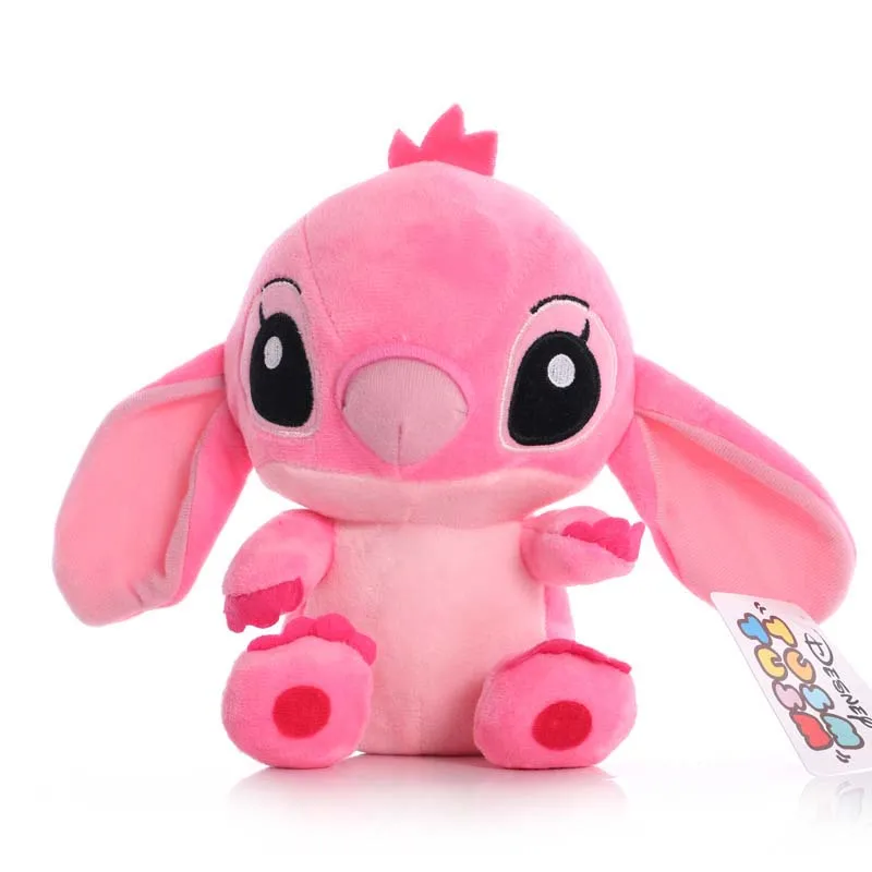 Disney Lilo & Stitch Couple Models Cartoon Stuffed Plush Dolls Anime Plush Baby Toys Pendant Toys Girl Kids Birthday Gift - Image 4