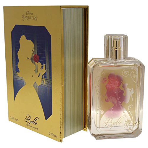 Disney Princess Belle Eau de Toilette Spray for Kids, 3.4 Ounce - Image 2