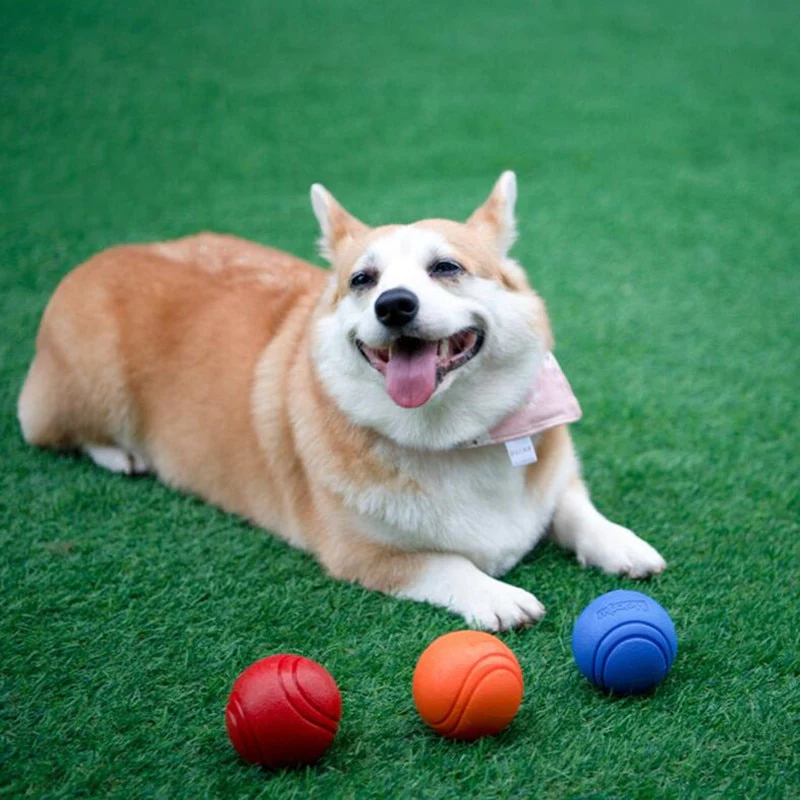 Dog Ball Indestructible Chew Bouncy Rubber Ball Toys Pet Dog Toy Ball with String Interactive Toys for Big Dog Puppy Games Toys - Image 16