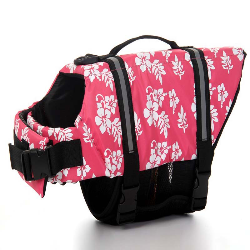 Dog Life Vest Summer Printed Pet Life Jacket Dog Safety Clothes Dogs Swimwear Pets Safety Swimming Suit - Image 10