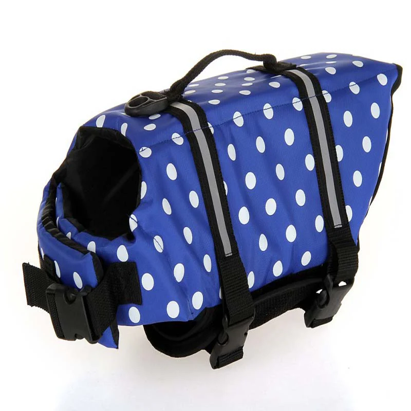 Dog Life Vest Summer Printed Pet Life Jacket Dog Safety Clothes Dogs Swimwear Pets Safety Swimming Suit - Image 16