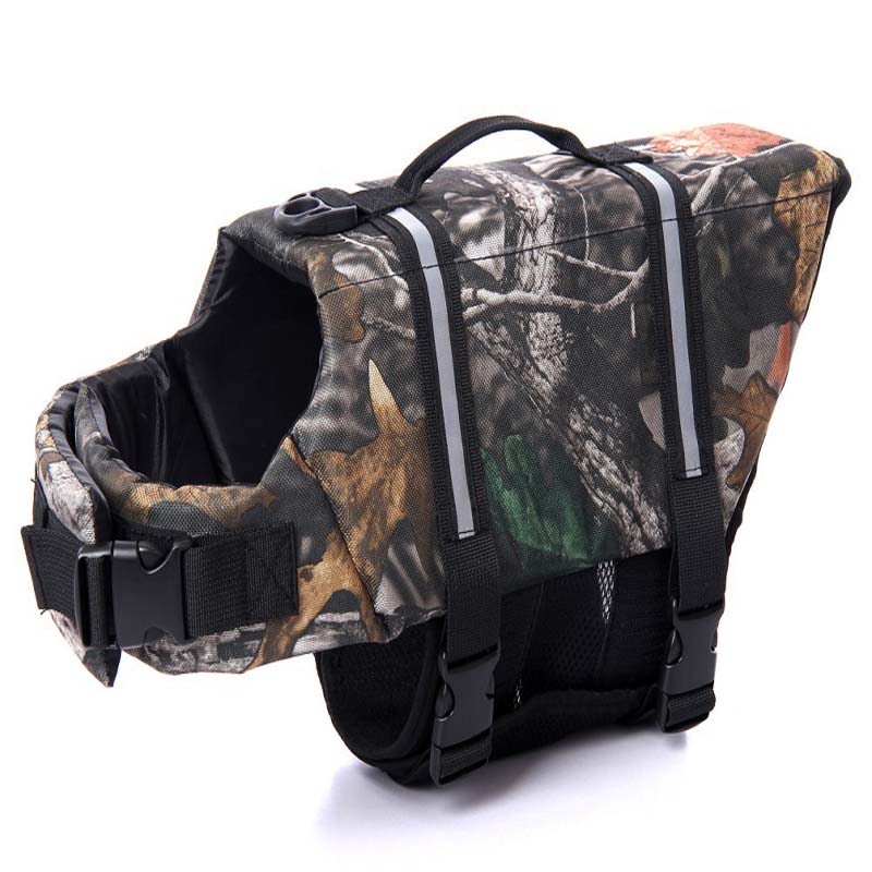 Dog Life Vest Summer Printed Pet Life Jacket Dog Safety Clothes Dogs Swimwear Pets Safety Swimming Suit - Image 4