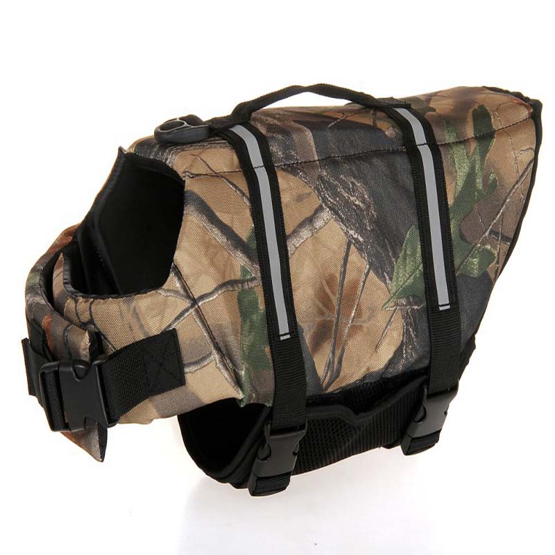 Dog Life Vest Summer Printed Pet Life Jacket Dog Safety Clothes Dogs Swimwear Pets Safety Swimming Suit - Image 6