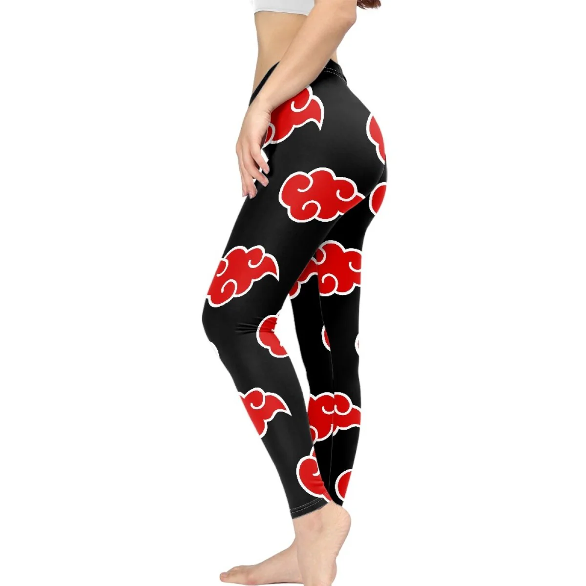 Doginthehole Anime Akatsuki Design Female Slim Leggings Fitness Seamless Gym Sport Pants Comfortable Stretch Yoga Clothing - Image 14