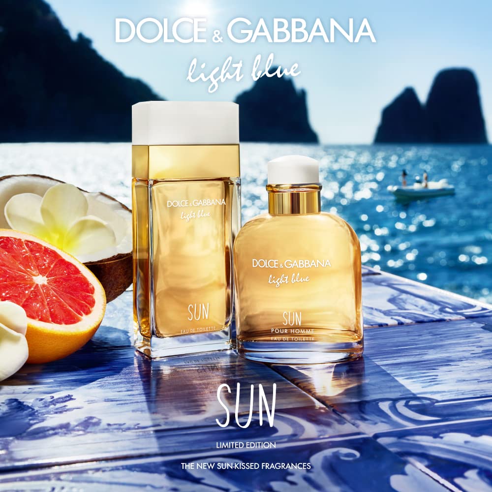 Dolce & Gabbana Light Blue Sun Edt Spray 3oz Women, 3oz (I0098864) - Image 2