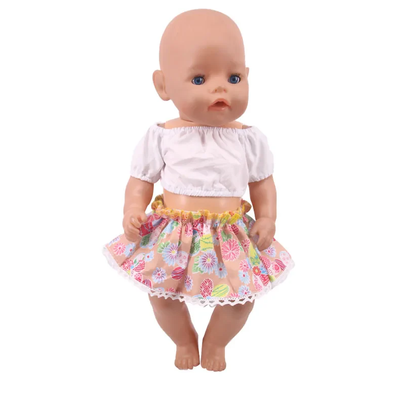 Doll Baby Clothes Kittys Kitten Cat Cartoon Dress Shoes Fit 18 Inch American&43cm Reborn New Born Baby Doll OG Girl`s Toy Doll - Image 10