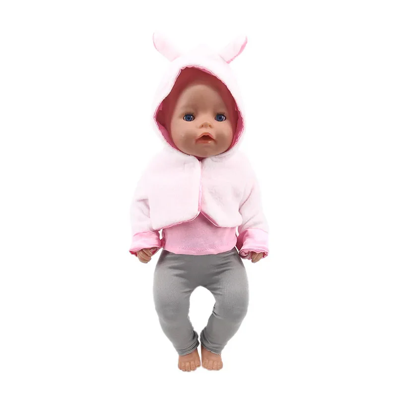 Doll Baby Clothes Kittys Kitten Cat Cartoon Dress Shoes Fit 18 Inch American&43cm Reborn New Born Baby Doll OG Girl`s Toy Doll - Image 12