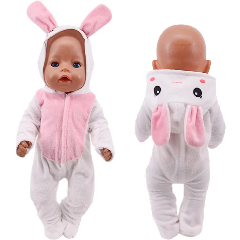 Doll Baby Clothes Kittys Kitten Cat Cartoon Dress Shoes Fit 18 Inch American&43cm Reborn New Born Baby Doll OG Girl`s Toy Doll - Image 20
