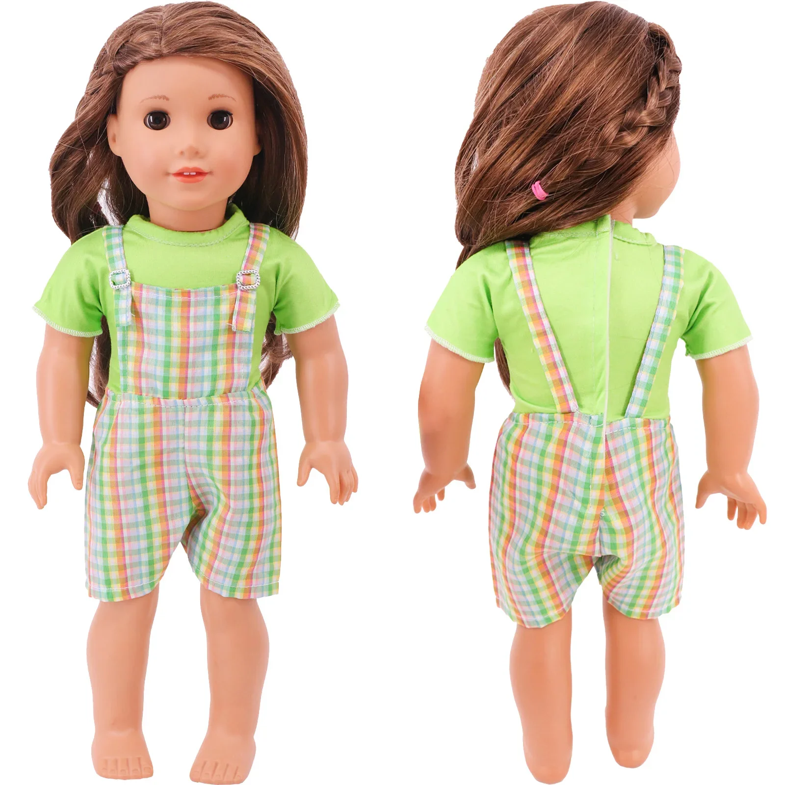 Doll Baby Clothes Kittys Kitten Cat Cartoon Dress Shoes Fit 18 Inch American&43cm Reborn New Born Baby Doll OG Girl`s Toy Doll - Image 23