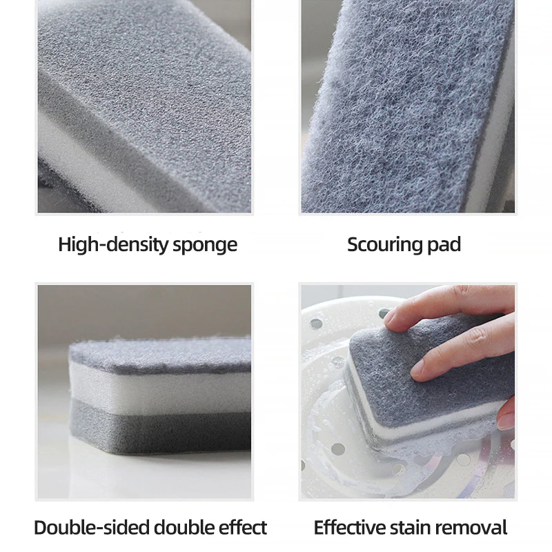 Double-sided Cleaning Spongs Household Scouring Pad Kit - Image 6